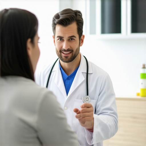 Personalized Tirzepatide Care in NJ Doctor consulting with patient about Tirzepatide treatment plans in New Jersey clinic