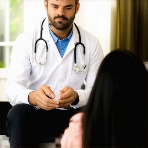 Personalized Tirzepatide Consultation in NJ Doctor discussing personalized tirzepatide treatment plan with patient in NJ clinic