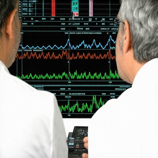 Personalized Tirzepatide Monitoring in NJ Doctor reviewing health data with patient during Tirzepatide treatment in NJ clinic