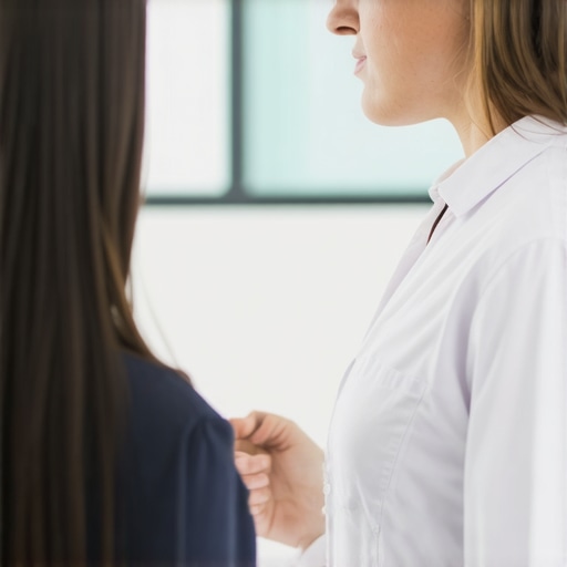 Personalized Tirzepatide Treatment Consultation Healthcare professional discussing weight loss plan with a patient.