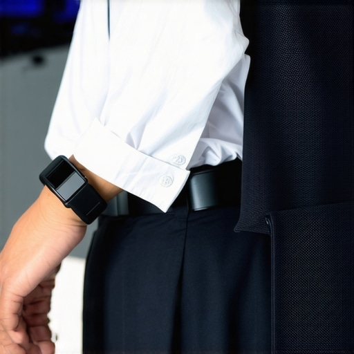 Patient using wearable health tech and mobile app for personalized Tirzepatide treatment in New Jersey clinic