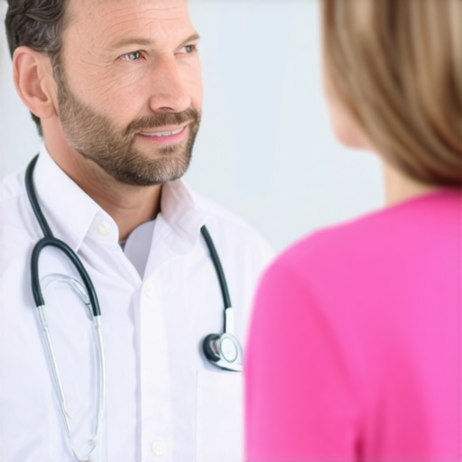 Doctor discussing Tirzepatide treatment options with a patient at a NJ clinic.