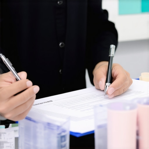 Doctor and patient discussing tirzepatide treatment in New Jersey clinic.