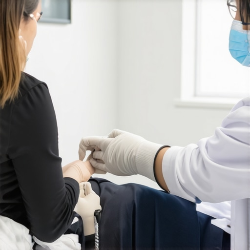 NJ Tirzepatide Consultation Doctor consulting patient about Tirzepatide treatment in NJ