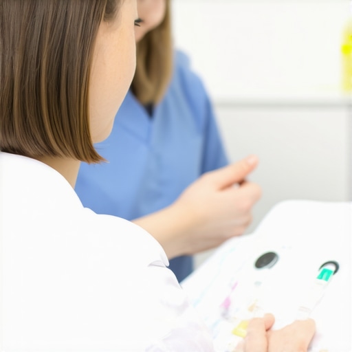 Doctor and patient discussing Tirzepatide treatment plan in New Jersey clinic