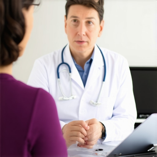 Doctor and patient reviewing personalized tirzepatide treatment plan in NJ clinic.
