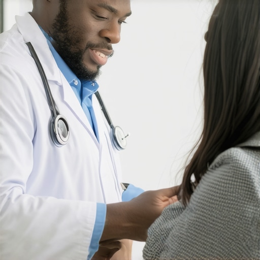 Doctor advising patient on weight loss treatments in NJ Medical consultation for weight loss with a licensed NJ doctor