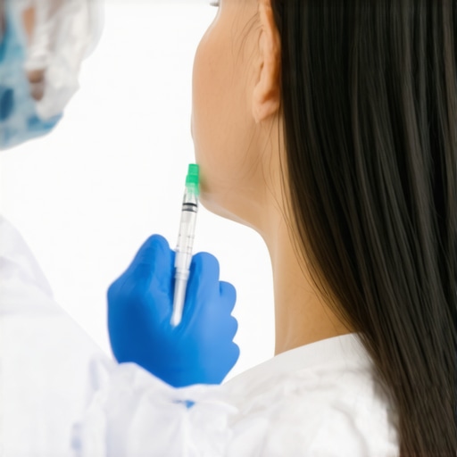 Medical professional guiding a patient on Tirzepatide injections in New Jersey clinic.