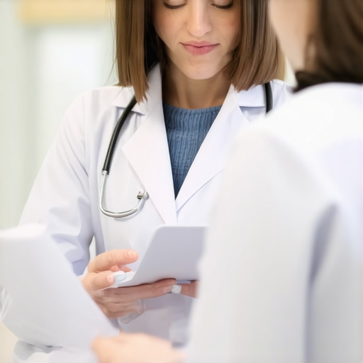 Doctor explaining Tirzepatide weight loss plan to patient in New Jersey