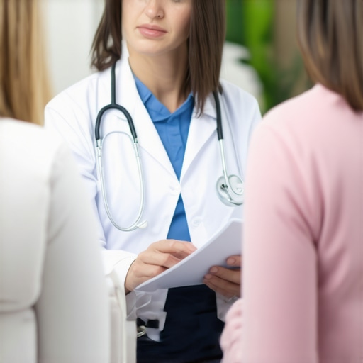 Doctor discussing tirzepatide treatment options with a patient in New Jersey.