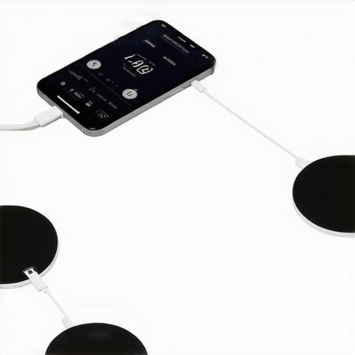 Digital health scale and app for weight management Smartphone displaying weight data from a connected digital scale, symbolizing tech-assisted weight loss tracking.