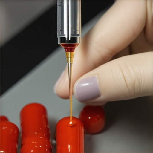 Healthcare professional performing blood draw for lab tests to monitor health.