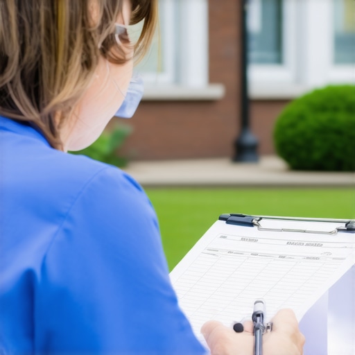 Medical professional reviewing health charts in NJ clinic Doctor analyzing health data for weight management in New Jersey