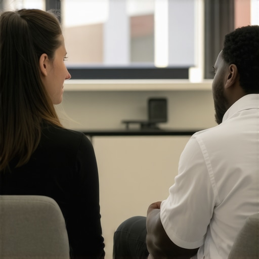 A NJ medical clinic where a doctor discusses Tirzepatide options with a patient, emphasizing affordability and convenience