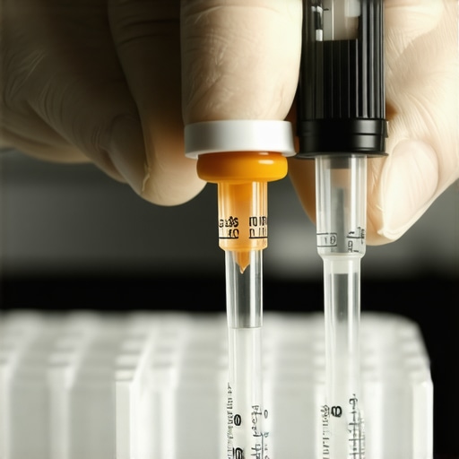 Precision in Tirzepatide Dosing Healthcare professional adjusting medication doses for a patient to illustrate careful titration process.