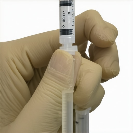 Healthcare professional showing correct injection site rotation for tirzepatide