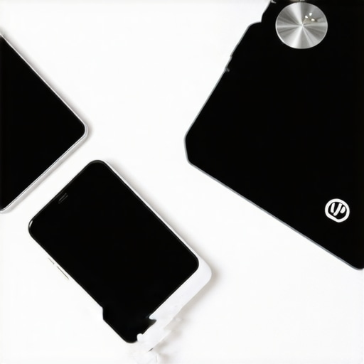 A person using a smartphone and bioimpedance scale for health monitoring during weight loss journey.