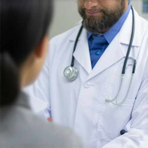 Doctor and patient discussing tirzepatide in NJ NJ patient and doctor discussing tirzepatide medication and fatigue management