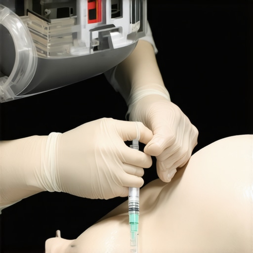 Doctor giving tirzepatide injection to a patient during weight loss treatment in NJ.
