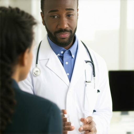 Doctor explaining tirzepatide injections to a patient in New Jersey.