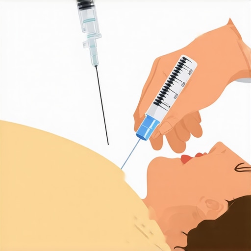 Step-by-step illustration of administering Tirzepatide injection safely.